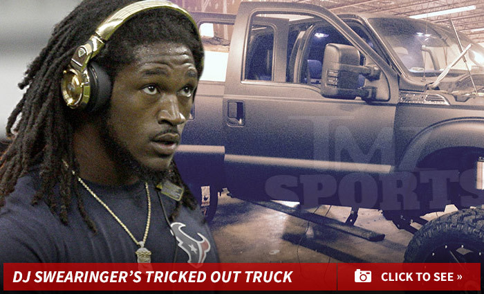 NFL's DJ Swearinger -- Out of the Dog House ... In Alleged Truck Theft