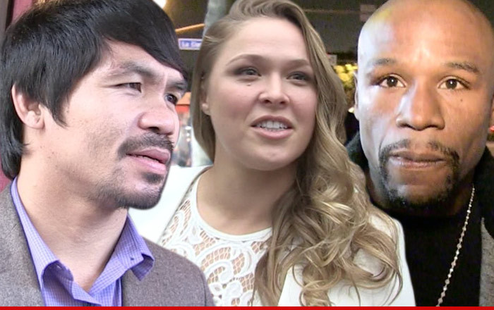 Manny Pacquiao -- Ronda Rousey Could Beat Mayweather
