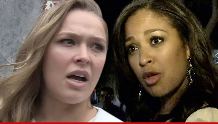 Ronda Rousey -- Calls Out Laila Ali ... I'll Destroy You