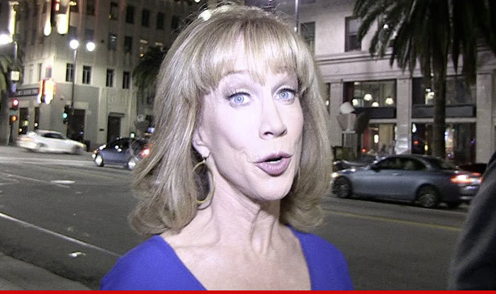 Kathy Griffin -- I QUIT 'FASHION POLICE' -- It's Too Mean