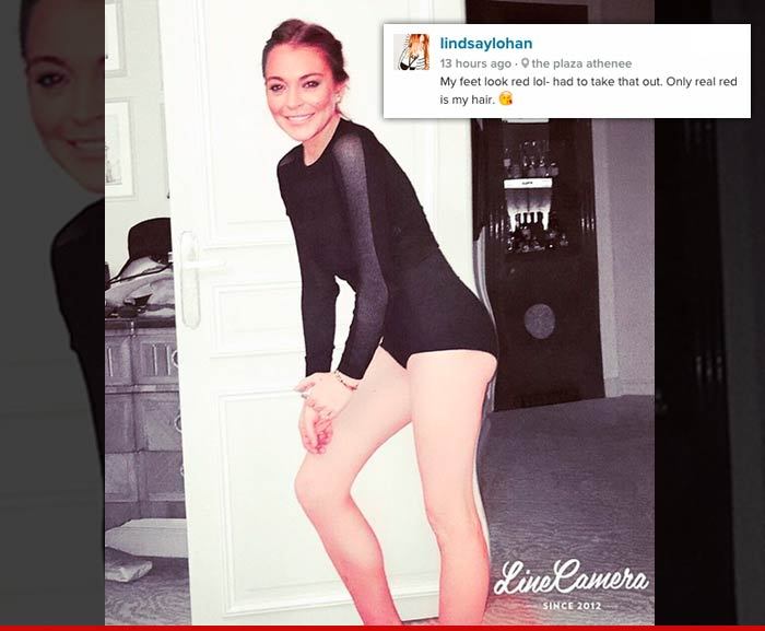 Lindsay Lohan -- Baby Got Back ... Courtesy of Photoshop (PHOTO)