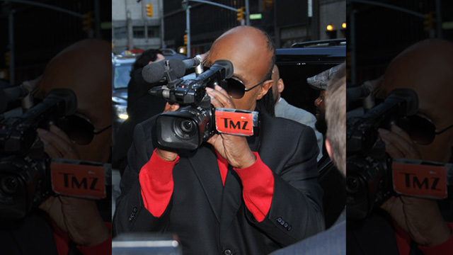 Stevie Wonder -- For Once in My Life ... I'm a TMZ Photog!