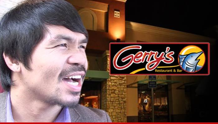 Manny Pacquiao -- Restaurant Offers Free Food For Life ... If He Beats Floyd