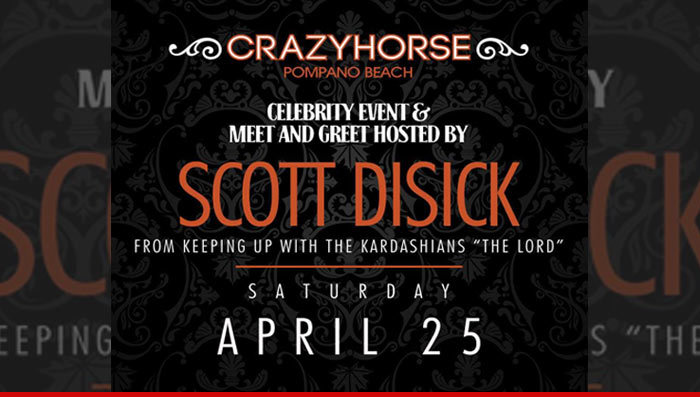 Scott Disick -- Regular Club Appearances Suck ... I'm Doing Strip Clubs Now!