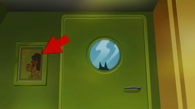 Nickelodeon Cartoon -- Topless Female Cartoon Character on the Boob Tube