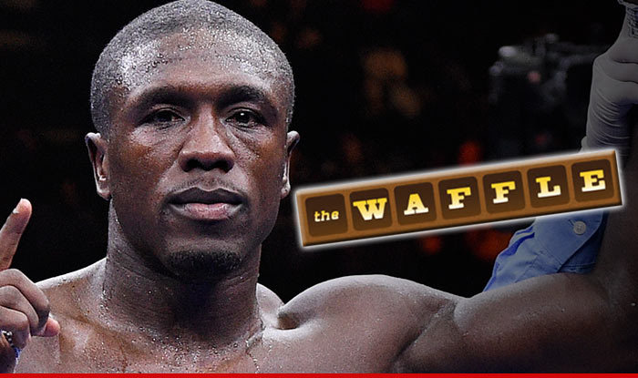 Andre Berto -- Drops 500% Tip ... On Blueberry Lemon Waffles!!