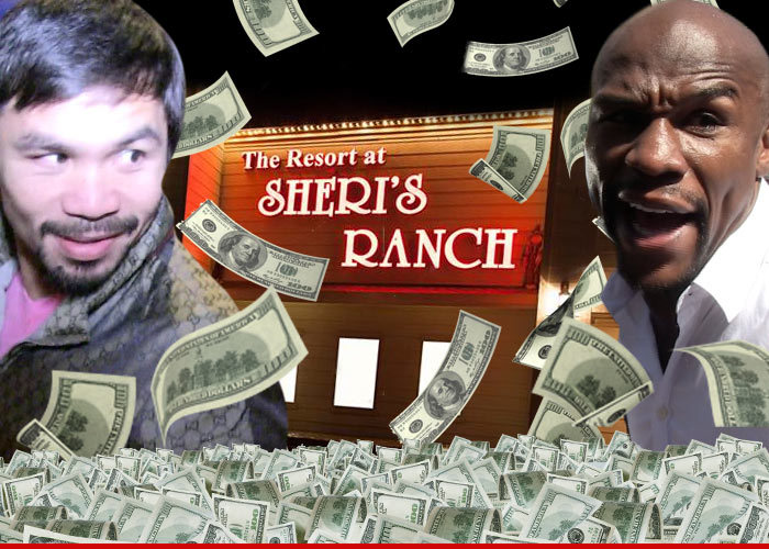 Mayweather/Pacquiao Fight -- Brothel Offers Tix & Ass for $100k