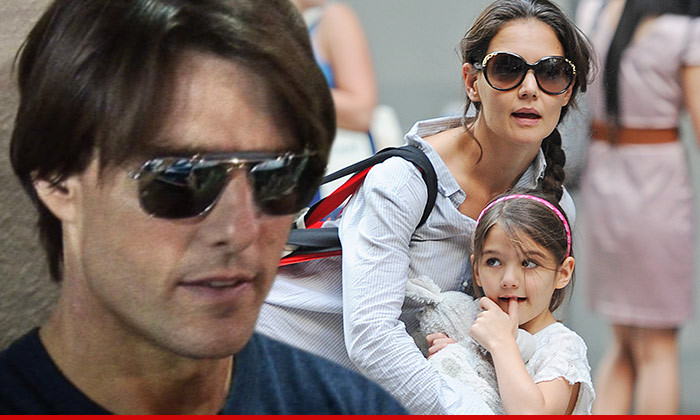 Tom Cruise and Katie Holmes -- No Love Lost ... NOT on Speaking Terms