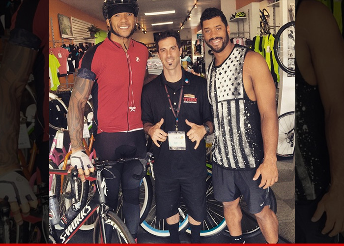 Russell Wilson -- I'm Ready Two Wheelie Shape Up for Off-Season