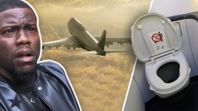 Kevin Hart -- Airline Pooper Deserves Applause ... And a Plunger (TMZ TV)