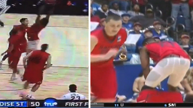 Dayton Basketball Star -- The 'Pantsing' Helped Us Win