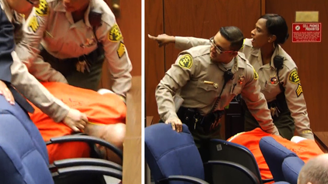 Suge Knight -- Collapses in Court Nailed with $25 MILLION Bail