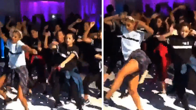 AJ Green's Wife -- DANCE CREW BREAKDOWN ... At Huge ATL Wedding