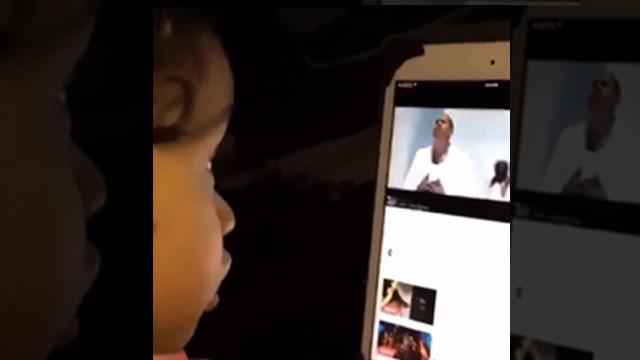 Chris Brown -- Baby Royalty Really Digs Me! (VIDEO)