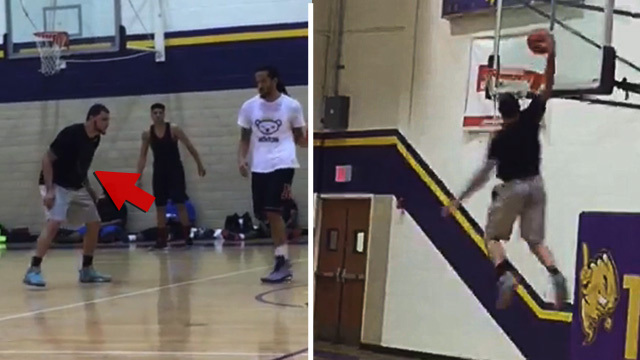 NFL's Mike Evans -- Off-Season Dunk Session ... I Got Hops