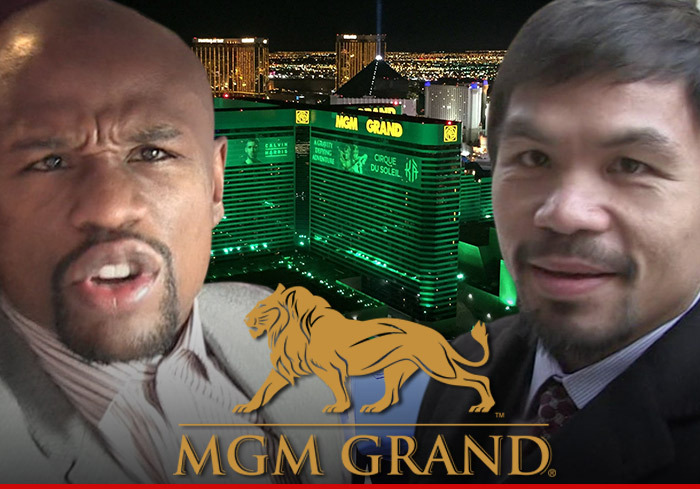 Mayweather vs. Pacquiao -- MGM Blocking Vegas Hotels from Showing Fight