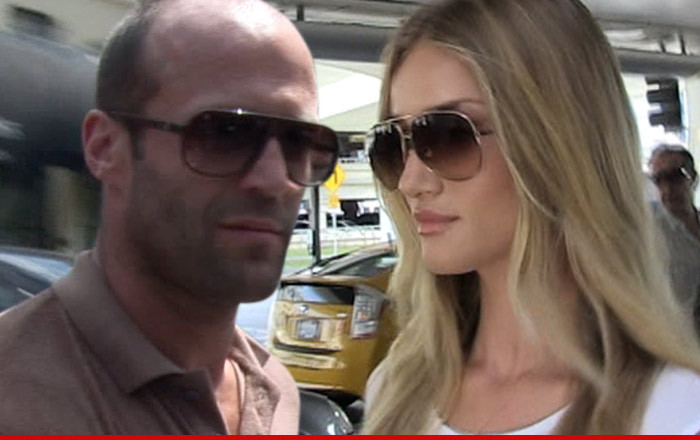 Jason Statham & Rosie Huntington-Whiteley -- Takin' The Next Big Step ... A Ballin' Bev Hills Hideaway