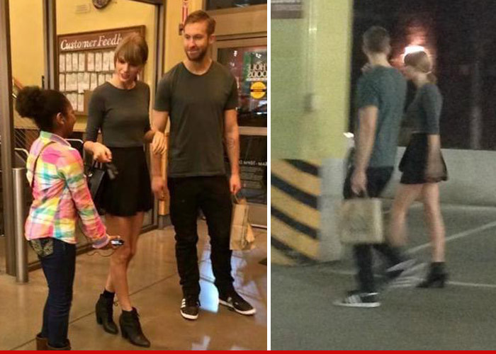 OMG!!!  Taylor Swift and Calvin Harris ... TOGETHER!!???!