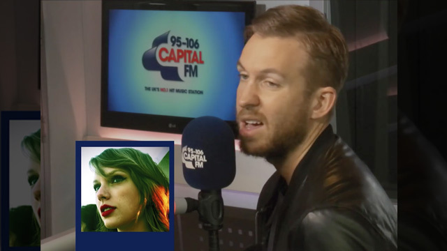 Calvin Harris -- Taylor Swift is Not My Type AT ALL