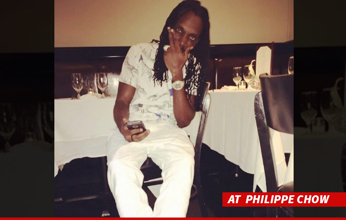 Reggae Artist Mavado -- Philippe Chow Only Likes Black in Bean Sauce