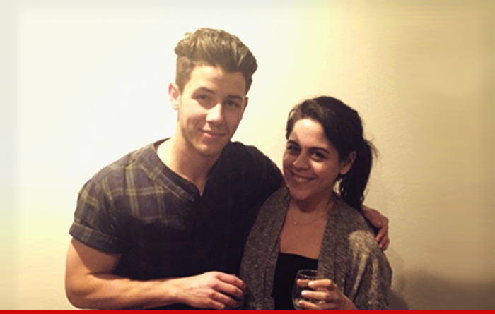 Nick Jonas ... May I Uncork Your Pinot Grigio?