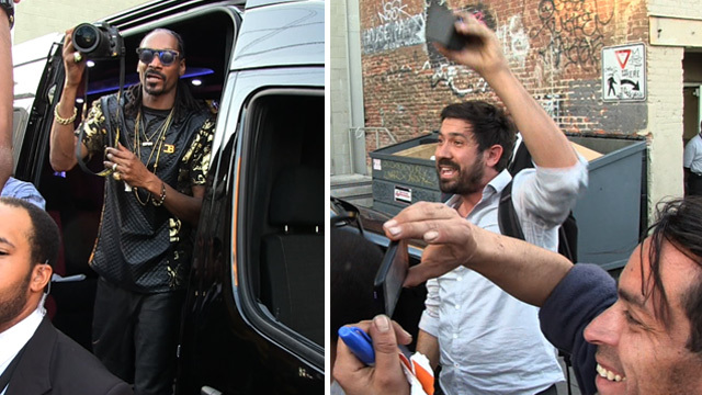 Snoop Dogg -- Nuthin' But a TMZ Cameraman ... and He's Awesome! (VIDEO)