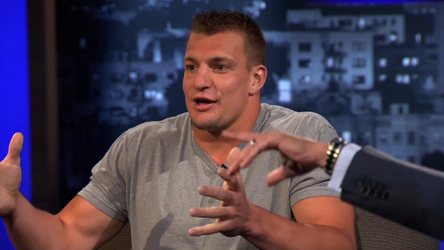 Rob Gronkowski -- I Wanna Bang that Chick from 'Wolf of Wall St.'