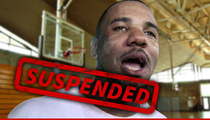 The Game -- SUSPENDED From B-Ball League ... For In-Game Sucker Punch
