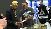 Tyga -- Sneaker Release Party RUINED By Sneaky Process Server (VIDEO)