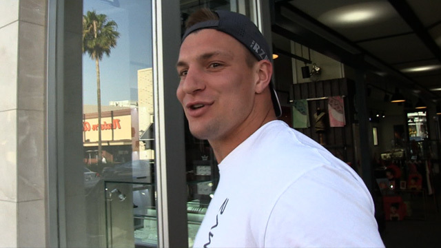 Rob Gronkowski -- I'm Such a Good Cop ... I Didn't Even Audition for the Role (VIDEO)