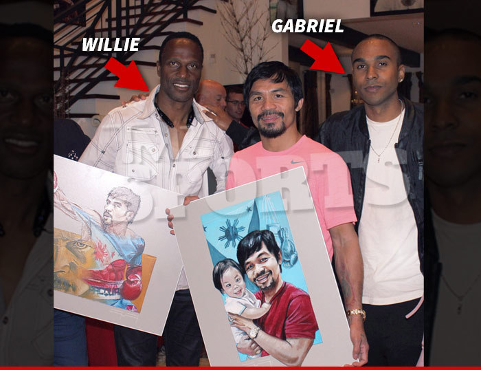 Willie Gault -- My Son's A Knockout Artist ... Just Ask Manny Pacquiao