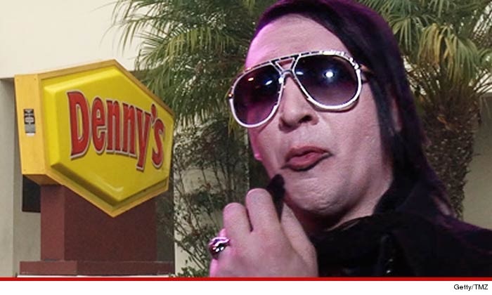 Marilyn Manson Fight