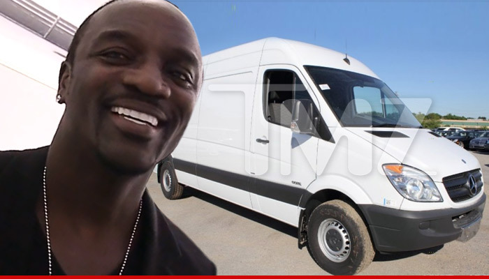 Akon -- Dear President ... Enjoy This Ballin' Bulletproof Van