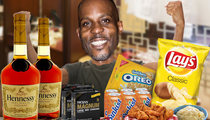 DMX -- Condoms, Cigs & Henney, Please ... My Hotel Room Is So 'Hood!
