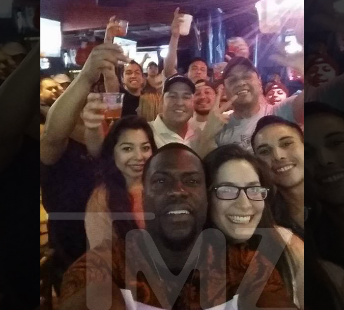 Kevin Hart -- Shots Fired ... err, Ordered -- How to Make 200 New Friends, Quick
