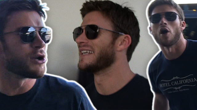 Scott Eastwood -- Ride 'Em Rough (TMZ TV)