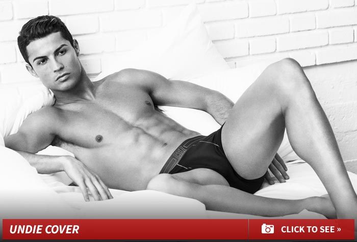 Cristiano Ronaldo -- Check Out My Taint ... In New Undie Pics