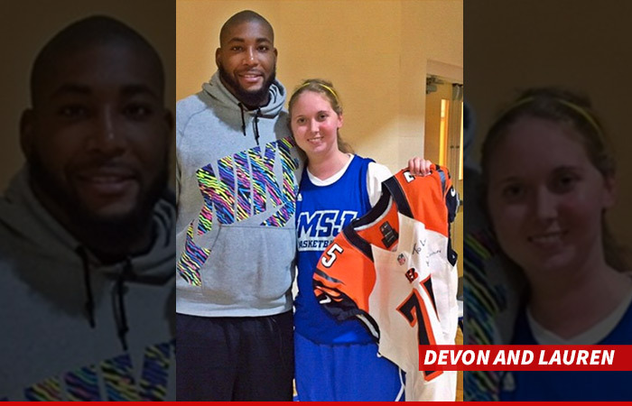 NFL's Devon Still -- Teaming Up with Lauren Hill's Charity ... In Cancer Fight