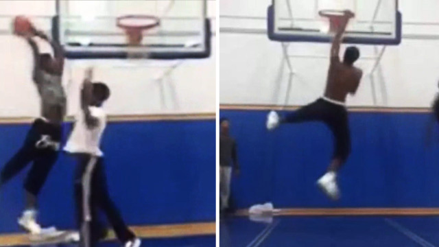 Metta World Peace -- My 15-Year-Old Can Dunk!!!