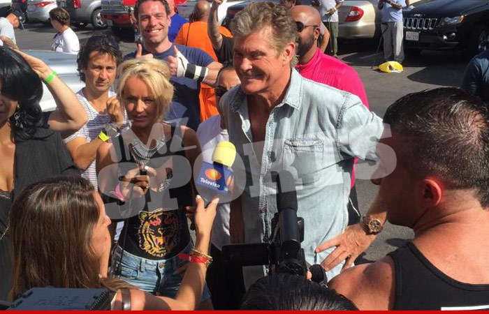 Floyd Mayweather -- Hijacked By Hasselhoff!!