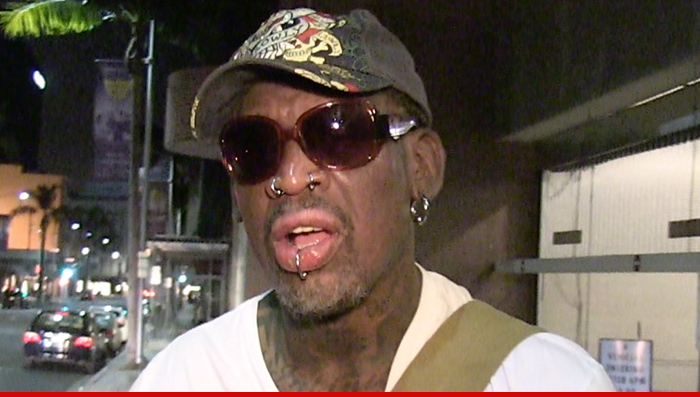 Dennis Rodman -- BRUTALLY FIRES BIZ MANAGER ... You're A Total Fraud!!!