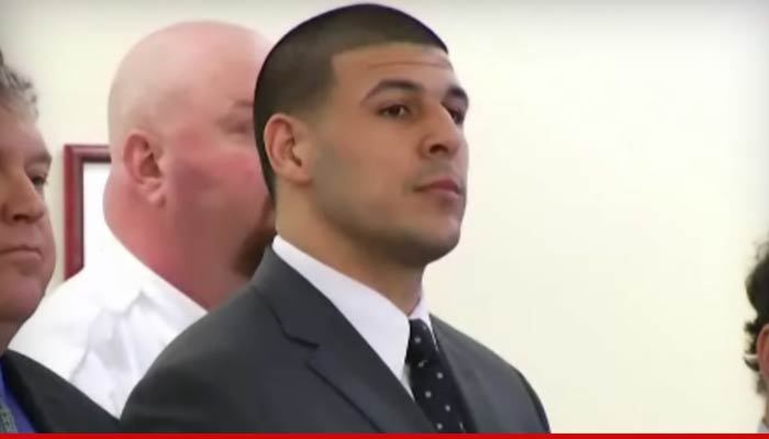 Aaron Hernandez -- On Suicide Watch ... After Murder Conviction