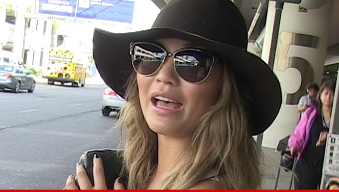 Chrissy Teigen -- Calls Out Racist Hater ... Get Your Stereotypes Straight!