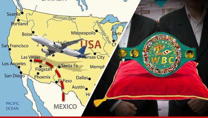 Mayweather vs. Pacquiao -- $1 Million Belt Gets Private Security ... From Mexico to Vegas