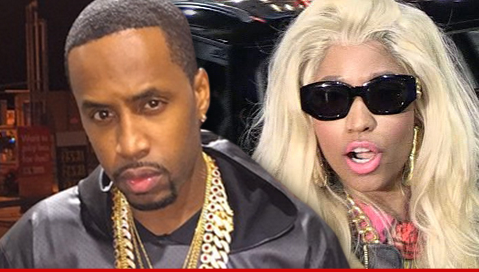 Nicki Minaj's Ex Safaree Samuels -- Someone's Leaking Her Nude Pics ... But It Ain't Me