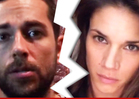 Zachary Levi & Missy Peregrym -- Secret Wedding Ends in Secreter Divorce