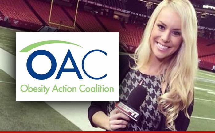 ESPN Reporter Britt McHenry -- Obesity Group Pissed ... Over Anti-Fat Crack