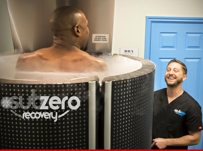 Floyd Mayweather -- -220 Degree Cryotherapy Bath ... To Heal Body