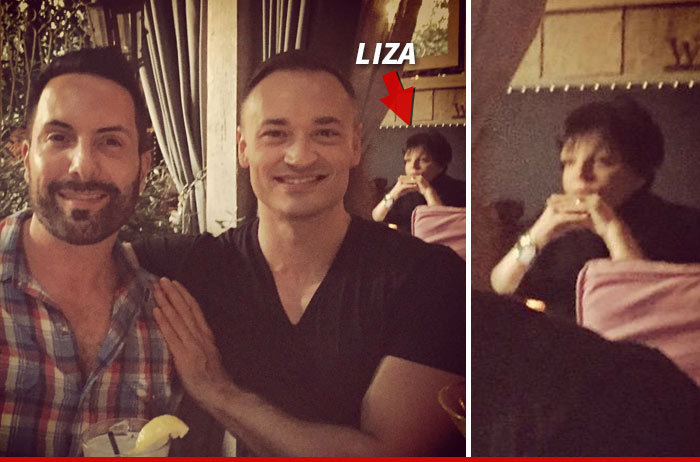 Liza Minnelli -- Out of Rehab, Hanging at 'Housewives' Haunt