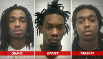 Migos Drug Bust -- And Then There Was One ... Held Without Bail